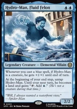 Hydro-Man, Fluid Felon - Magic: The Gathering | Marvel's Spider-Man (Rare) [SPM-33]