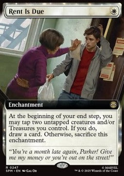 Rent Is Due - Magic: The Gathering | Marvel's Spider-Man: Extras (Rare) [XSPM-247]