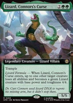 Lizard, Connors's Curse - Marvel's Spider-Man: Extras (Rare) [XSPM-265]