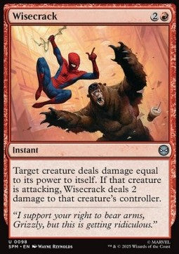 Wisecrack - Magic: The Gathering | Marvel's Spider-Man (Uncommon) [SPM-98]
