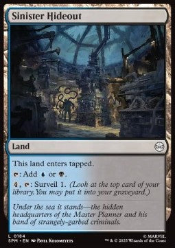 Sinister Hideout - Magic: The Gathering | Marvel's Spider-Man (Common) [SPM-184]