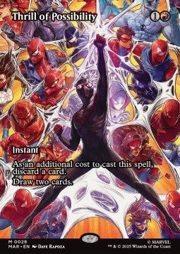 Thrill of Possibility - Magic: The Gathering | Marvel's Spider-Man: Source Material Cards (Mythic) [MAR-28]