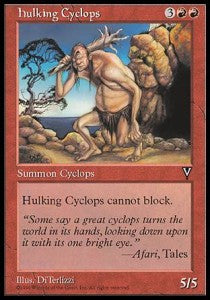 Hulking Cyclops⁣ - Visions⁣ (Uncommon)