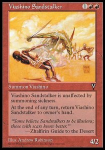 Viashino Sandstalker⁣ - Visions⁣ (Uncommon)