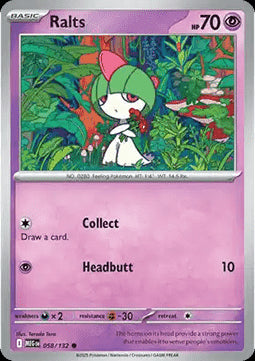 Ralts - Mega Evolution (Common) [MEG-058]