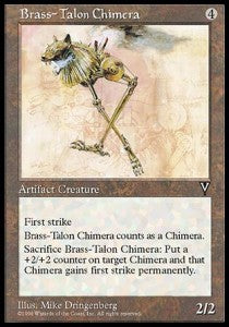 Brass-Talon Chimera⁣ - Visions⁣ (Uncommon)