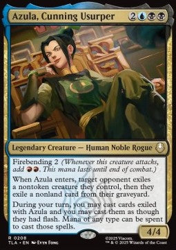 Azula, Cunning Usurper - Magic: The Gathering | Avatar: The Last Airbender (Rare) [TLA-208]