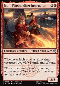 Iroh, Firebending Instructor (V.2) - Magic: The Gathering | Avatar: The Last Airbender: Eternal (Uncommon) [TLE-282]