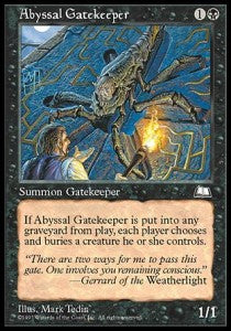 Abyssal Gatekeeper - Weatherlight (Common)