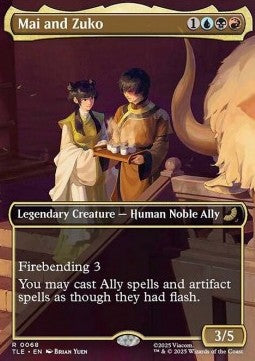 Mai and Zuko - Magic: The Gathering | Avatar: The Last Airbender: Eternal (Rare) [TLE-68]