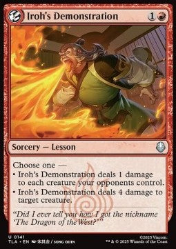 Iroh's Demonstration - Magic: The Gathering | Avatar: The Last Airbender (Uncommon) [TLA-141]