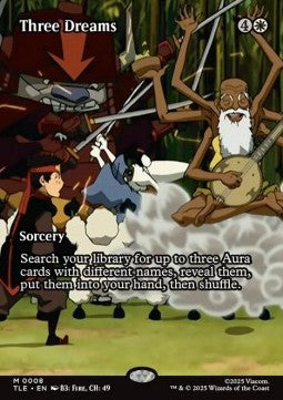 Three Dreams - Magic: The Gathering | Avatar: The Last Airbender: Eternal (Mythic) [TLE-8]