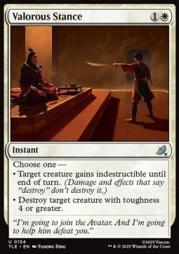 Valorous Stance - Magic: The Gathering | Avatar: The Last Airbender: Eternal (Uncommon) [TLE-154]