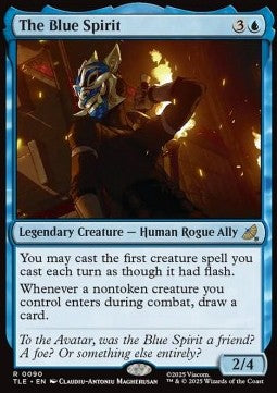 The Blue Spirit (V.1) - Magic: The Gathering | Avatar: The Last Airbender: Eternal (Rare) [TLE-90]