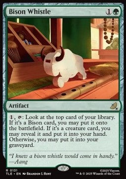 Bison Whistle (V.1) - Magic: The Gathering | Avatar: The Last Airbender: Eternal (Rare) [TLE-131]