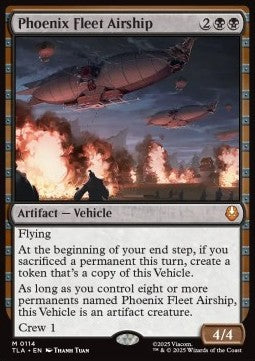 Phoenix Fleet Airship - Magic: The Gathering | Avatar: The Last Airbender (Mythic) [TLA-114]