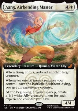 Aang, Airbending Master (V.2) - Magic: The Gathering | Avatar: The Last Airbender: Eternal (Mythic) [TLE-171]