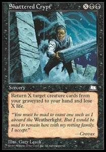 Shattered Crypt - Weatherlight (Common)