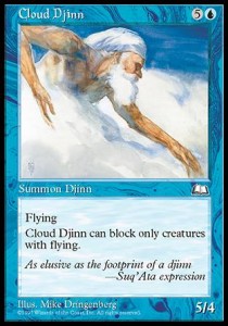 Cloud Djinn⁣ - Weatherlight⁣ (Uncommon)