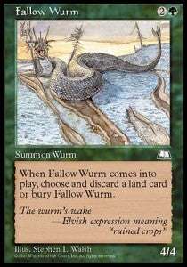 Fallow Wurm - Weatherlight (Uncommon)