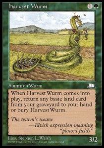 Harvest Wurm⁣ - Weatherlight⁣ (Common)