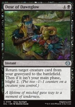 Dose of Dawnglow - Lorwyn Eclipsed (Uncommon) [ECL-100]