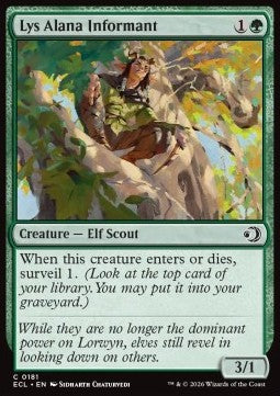 Lys Alana Informant - Lorwyn Eclipsed (Common) [ECL-181]