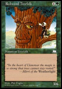 Redwood Treefolk - Weatherlight (Common)