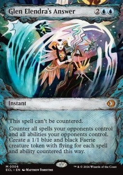 Glen Elendra's Answer - Lorwyn Eclipsed: Extras (Mythic) [XECL-306]
