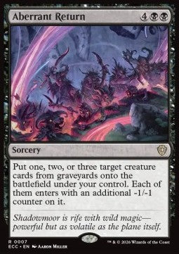 Aberrant Return - Commander: Lorwyn Eclipsed (Rare) [ECC-7]