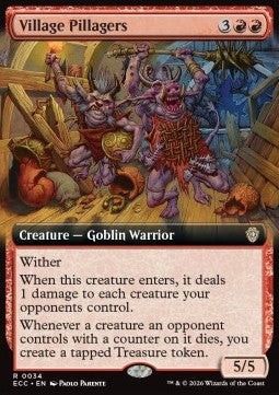 Village Pillagers - Commander: Lorwyn Eclipsed: Extras (Rare) [XECC-34]