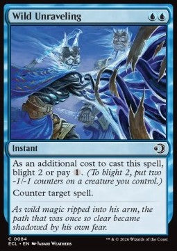 Wild Unraveling - Lorwyn Eclipsed (Common) [ECL-84]