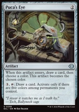 Puca's Eye - Lorwyn Eclipsed (Uncommon) [ECL-259]