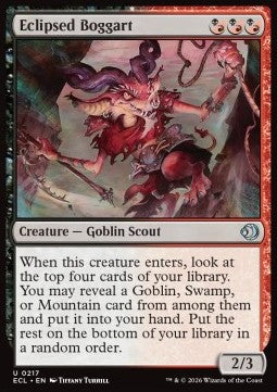 Eclipsed Boggart - Lorwyn Eclipsed (Uncommon) [ECL-217]
