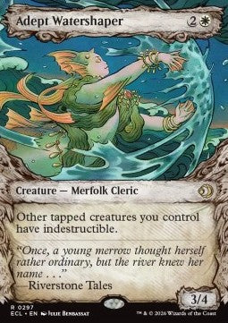 Adept Watershaper - Lorwyn Eclipsed: Extras (Rare) [XECL-297]