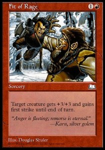 Fit of Rage - Weatherlight (Common)