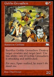 Goblin Grenadiers - Weatherlight (Uncommon)
