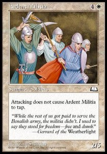 Ardent Militia - Weatherlight (Common)