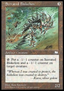 Serrated Biskelion⁣ - Weatherlight⁣ (Uncommon)