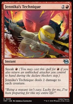 Jennika's Technique - Teenage Mutant Ninja Turtles (Uncommon) [TMT-93]