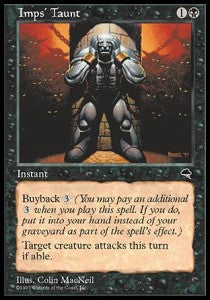Imps' Taunt - Tempest (Uncommon)