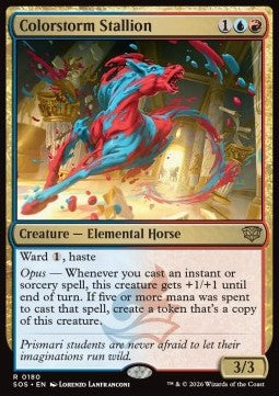 Colorstorm Stallion - Secrets of Strixhaven (Rare) [SOS-180]