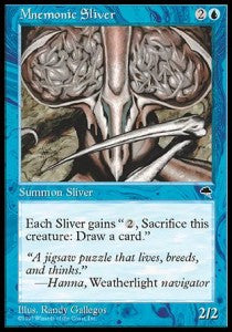 Mnemonic Sliver⁣ - Tempest⁣ (Uncommon)