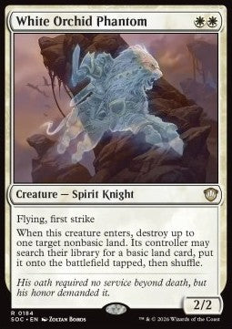 White Orchid Phantom - Commander: Secrets of Strixhaven (Rare) [SOC-184]