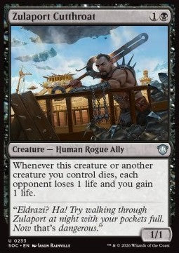 Zulaport Cutthroat - Commander: Secrets of Strixhaven (Uncommon) [SOC-233]