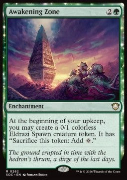 Awakening Zone - Commander: Secrets of Strixhaven (Rare) [SOC-262]