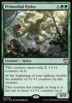 Primordial Hydra - Commander: Secrets of Strixhaven (Mythic) [SOC-284]