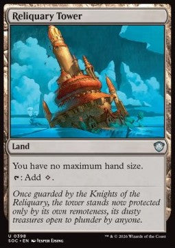 Reliquary Tower - Commander: Secrets of Strixhaven (Uncommon) [SOC-398]