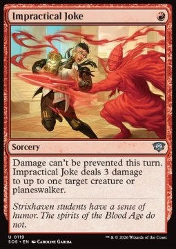 Impractical Joke - Secrets of Strixhaven (Uncommon) [SOS-119]