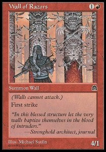 Wall of Razors⁣ - Stronghold⁣ (Uncommon)